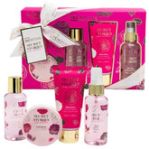 Set produse de ingrijire corporala Secret Stories, Rose Edition, IDC Institute